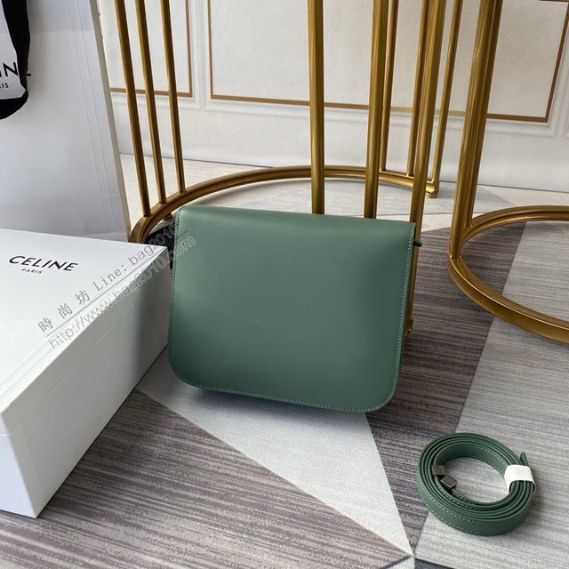 Celine女包 賽琳全新升級手搓紋系列 Celine box豆腐包 Celine單肩斜挎女包 78008  slyd2098